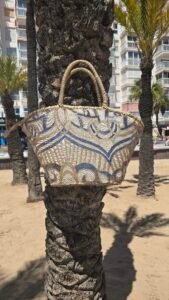 Strandtas pailetten