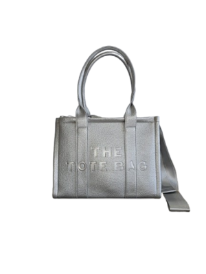 Handtas Totebag zilver