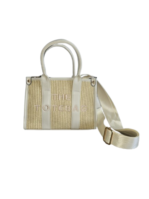 Handtas Totebag beige
