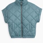 Bodywarmer donker mint-groen