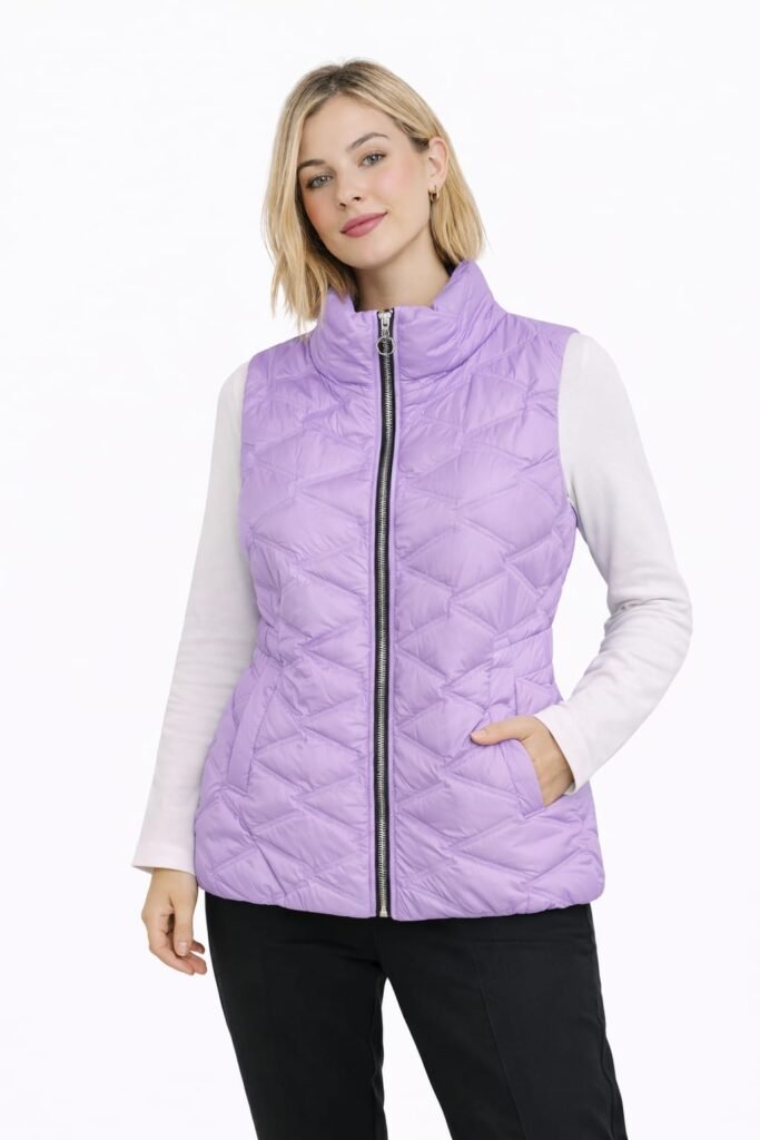 Bodywarmer paars