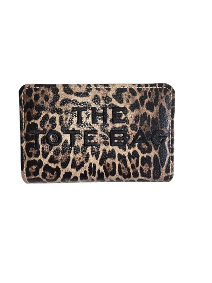 Portemonnee Totebag panter bruin