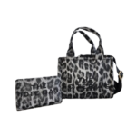 Portemonnee Totebag panter-zwart
