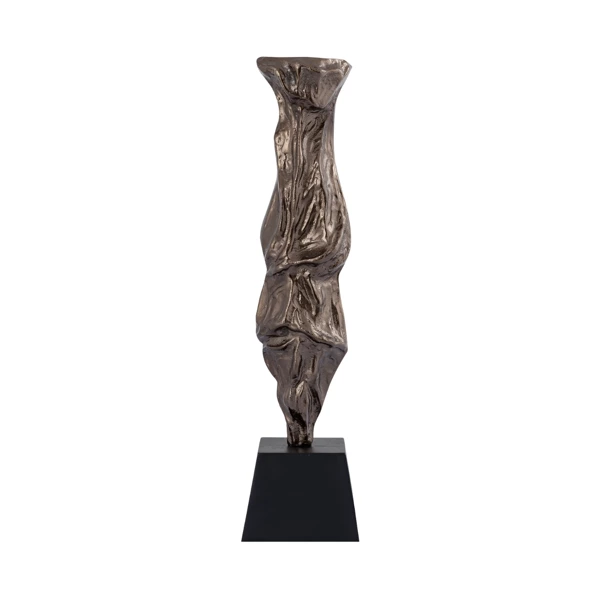 PTMD kandelaar Fleure brons 62cm