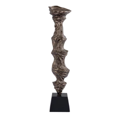 PTMD kandelaar Fleure brons 77cm