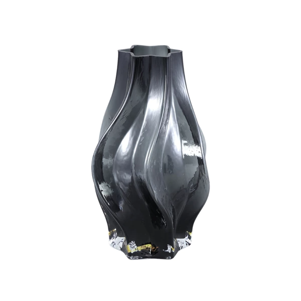 PTMD vaas Florence zwart 24 cm