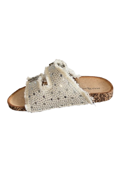 Slipper Denim beige