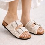 Slipper Denim beige