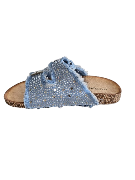 Slipper Denim blauw
