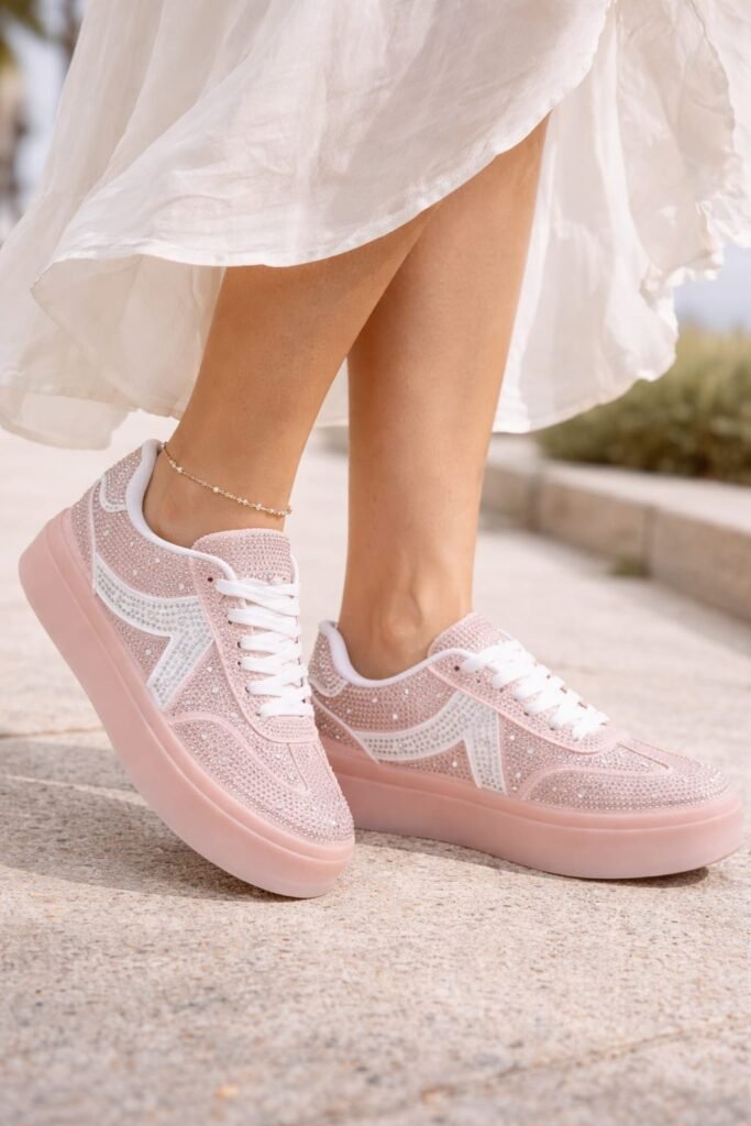 Sneaker Ava roze