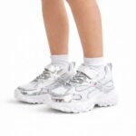 kinder Sneaker Rosie zilver