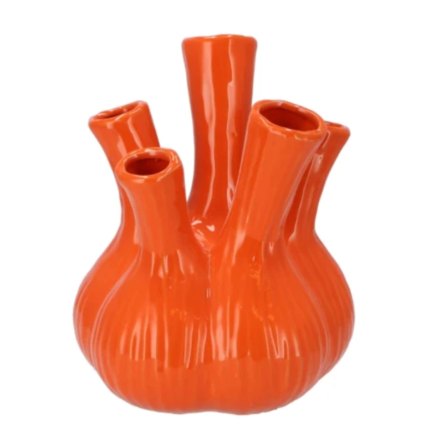 Vaas Aglio oranje 28 cm