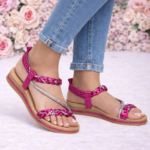 Sandaal Emily fucsia