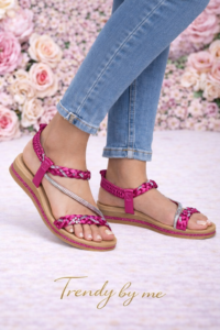 Sandaal Emily fucsia