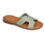 Slipper Mia groen