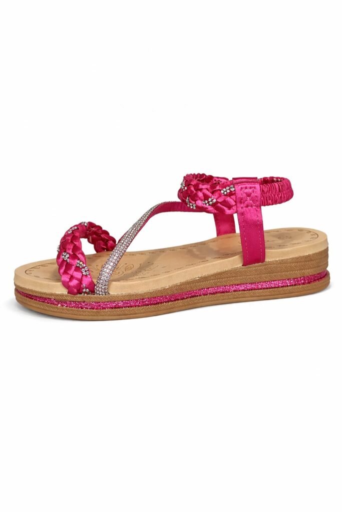 Sandaal Emily fucsia
