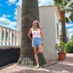 shorts jeans met strass