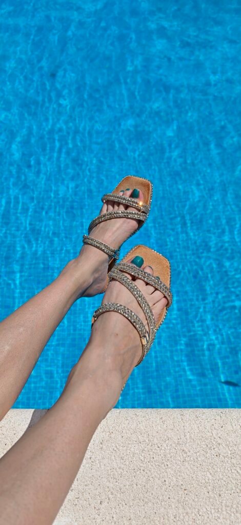 Slipper Sophia goud