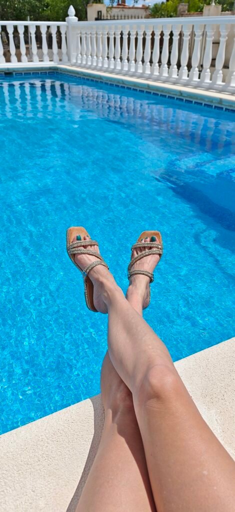 Slipper Sophia goud