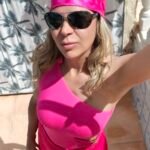 body top fuchia roze