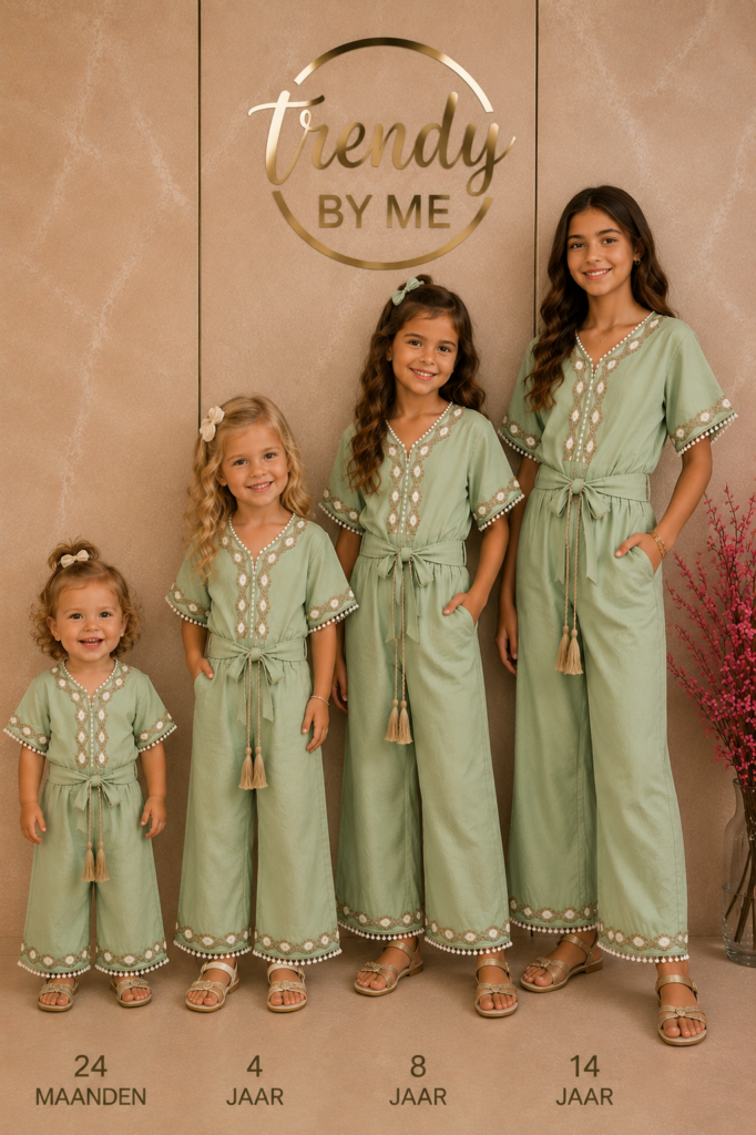 2-Delige Mintgroene Set