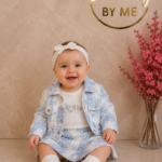 Luxe 3-Delige Set Lichtblauw met Pailletten