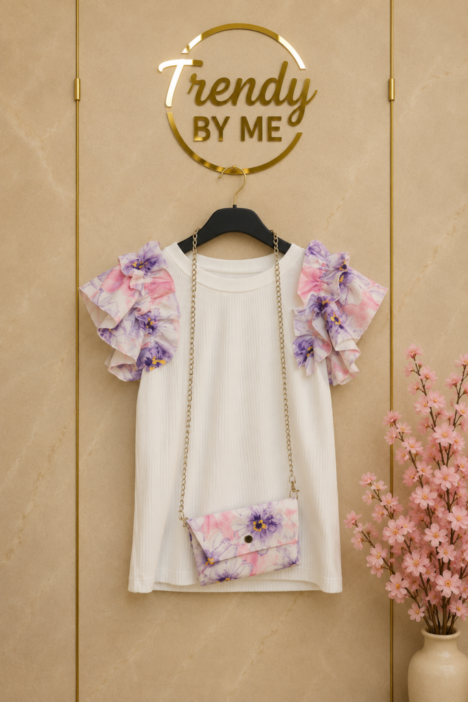 3-Delige Bloemen Set met Tasje