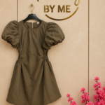 Elegante Pofmouwen Jurk
