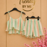 Pastel Gestreepte 2-Delige Zomerset
