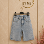Bermuda Jeans met Strass