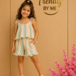 Pastel Gestreepte 2-Delige Zomerset