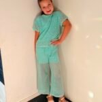 2-delig set gehaakt mintgroen